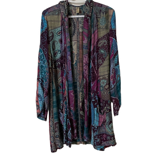 Baba Mulicolour/Pattern Duster Size O/S